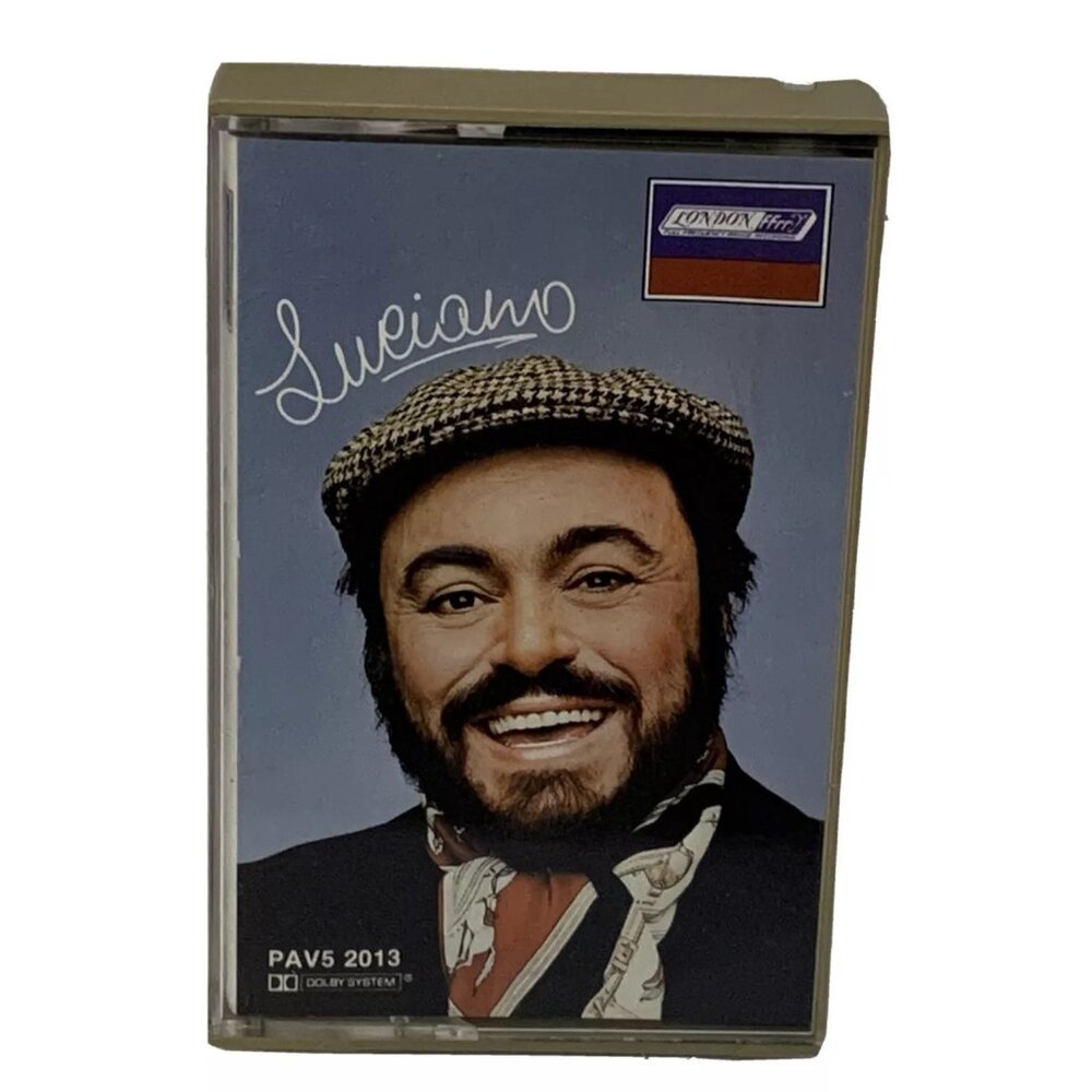 Luciano Pavarotti Luciano (Cassette, 1982) London PAV5 2013 VG